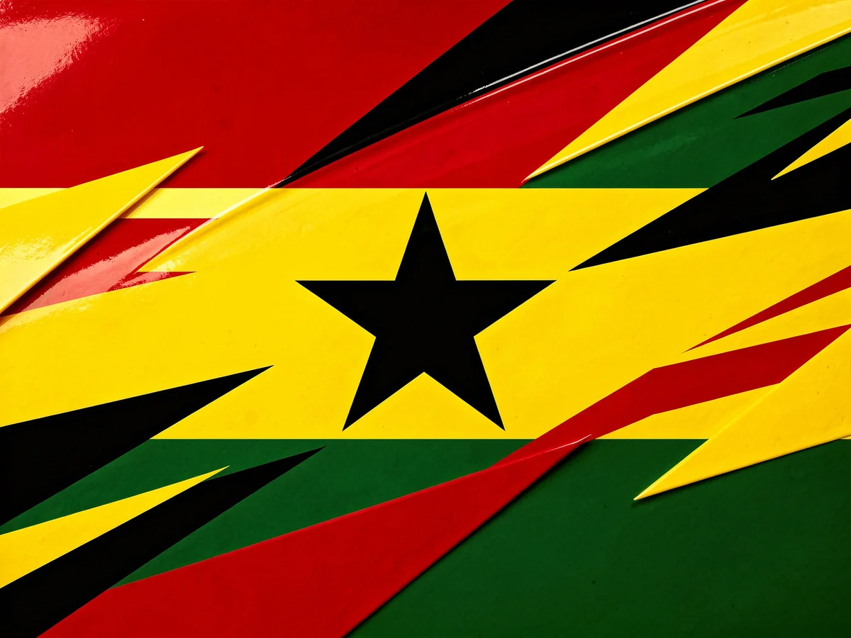 Ghana hood cover print detail — Hood'd World Cup 2026