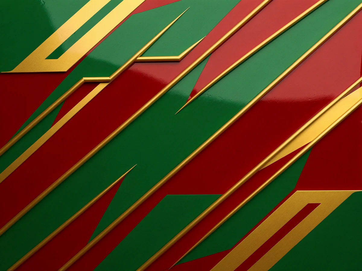 Portugal hood cover print detail — Hood'd World Cup 2026