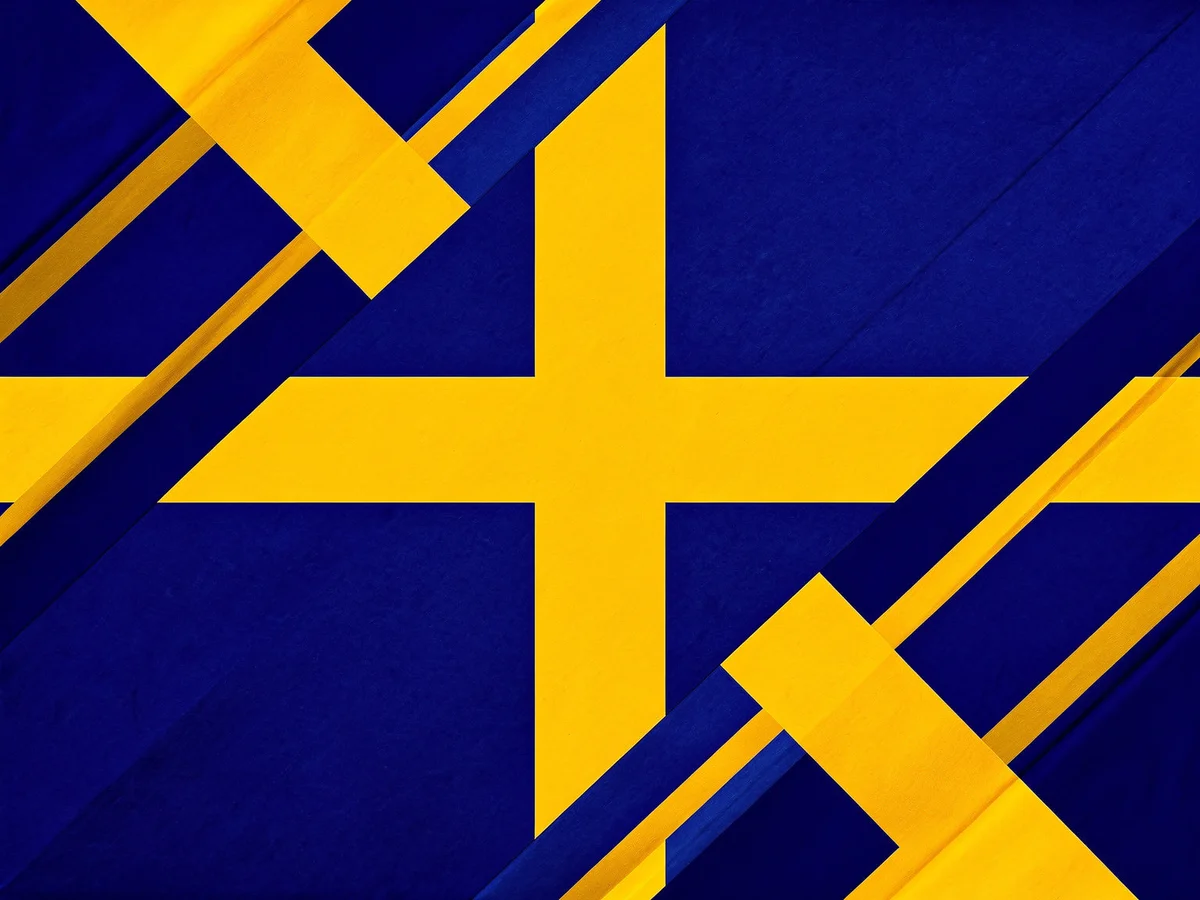 Sweden hood cover print detail — Hood'd World Cup 2026