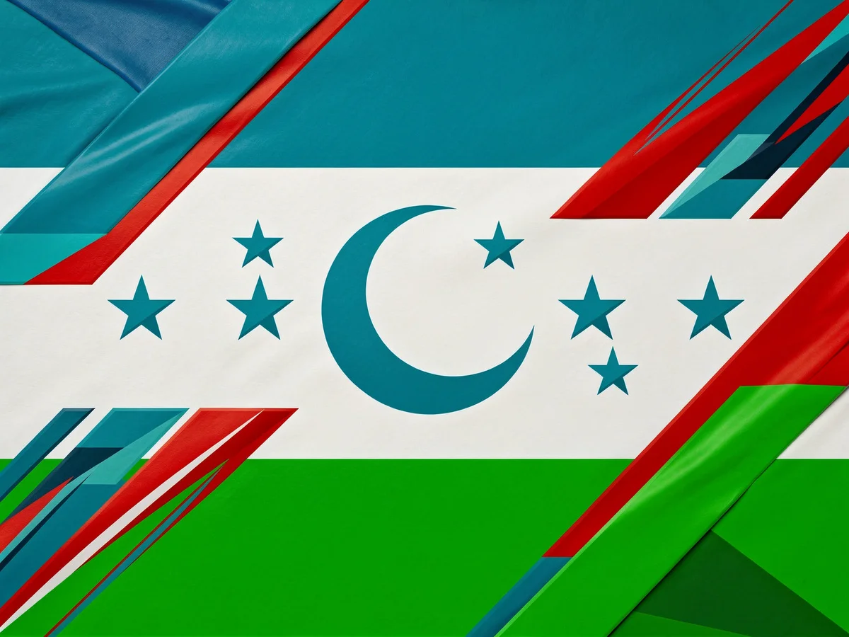 Uzbekistan hood cover print detail — Hood'd World Cup 2026